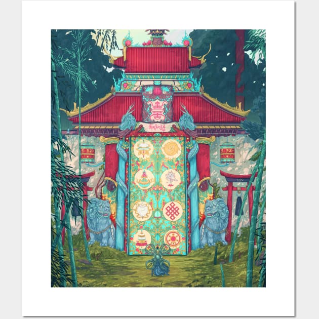 The 8ight Jewels Gate Wall Art by Voyager 